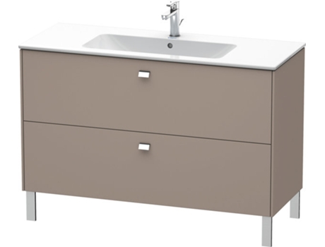 Mueble de aseo DURAVIT Brioso de pie 122,0 x 47,9 cm con 2 extraíbles incl. hueco para sifón y delantal para lavabo ME by Starck 233612