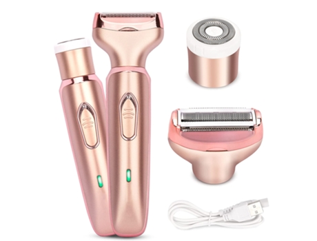 Depiladora Eléctrica Indolor 2 en 1 para Mujer