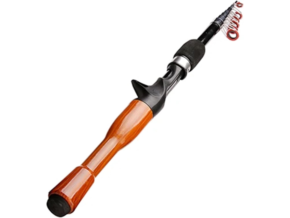 Caña De Pescar, Pesca Con Señuelos 1,30 M, 6 8 Carbono, Para Spinning, Casting, Baitcasting, Mini, Ligera Y...