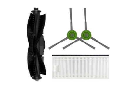 4 peças para aspirador robô thamtu g11 escova lateral principal filtro hepa