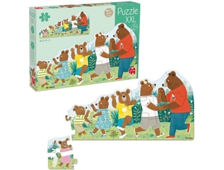 Puzzle GOULA Puzzle Xxl Familia Osos (Edad MÁÂÁÂÁÂÁ nima: 2 AÁÂÁÂÁÂÁ±os)