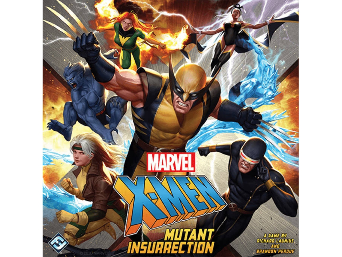 Juego de Mesa FANTASY FLIGHT X-Men: Mutant Insurrection (Edad Mínima: 14 Años - Dificultad: Intermedio)