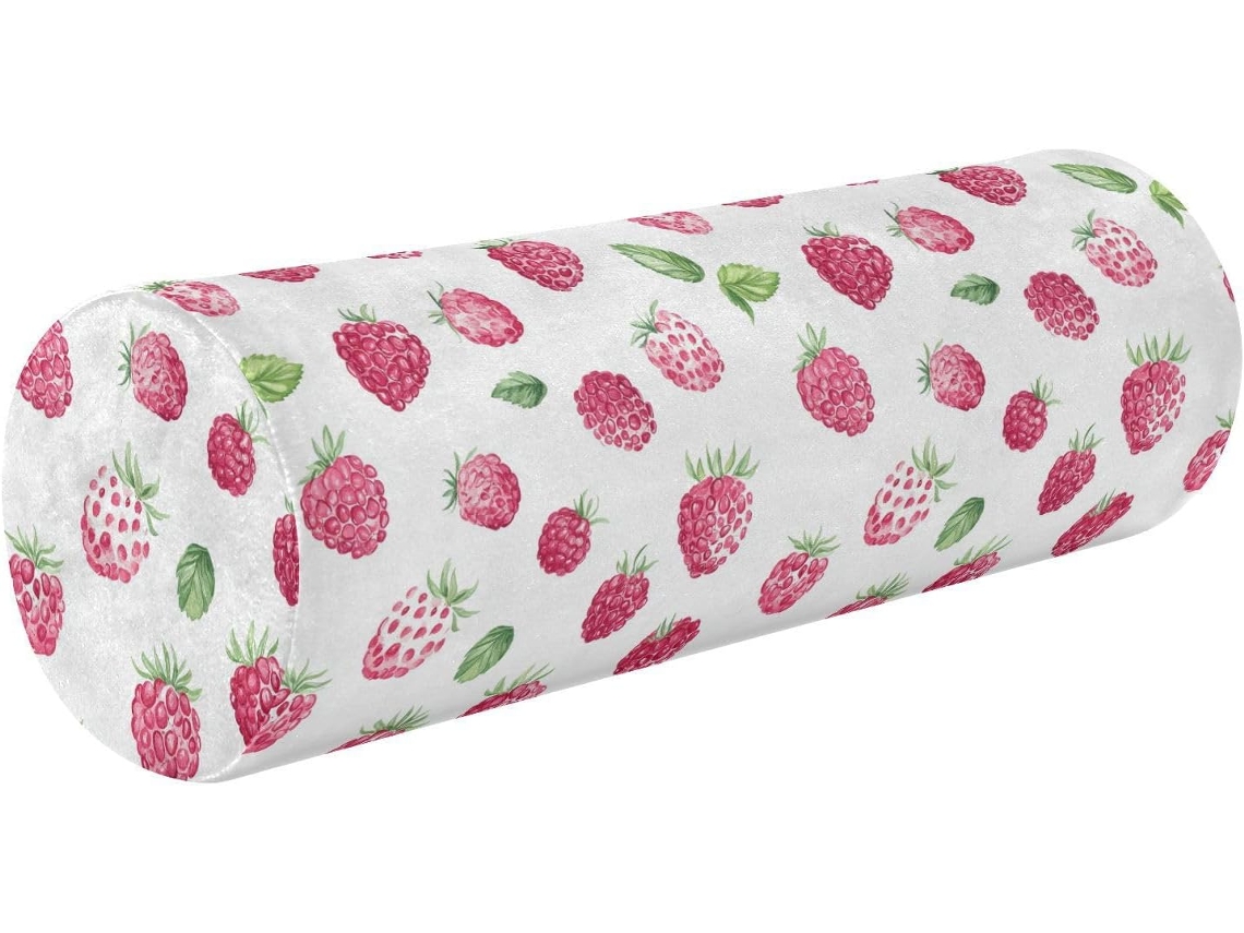 Almohada Frodotgv Cilíndrica Cuello Espuma Viscoelástica Soporte, Soporte Duradero.brfácil Limpiar. Regalo
