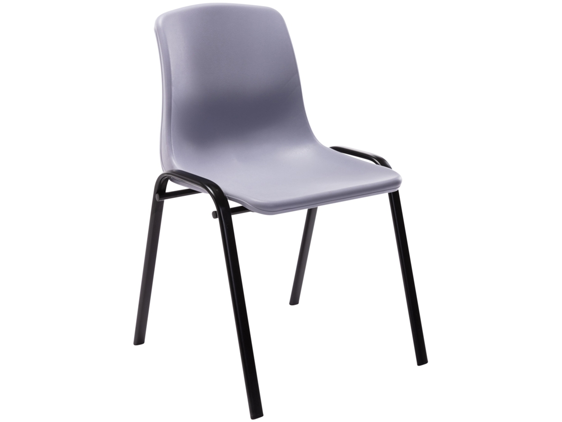 Silla apilable Nowra gris Clp
