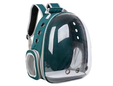 Mochila Transportín para Gatos y Perros GATARIA Azul