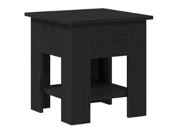 Maison Exclusive - Mesa De Café Roble Negro 40 X 40 X 42 Cm Madera De Ingeniería