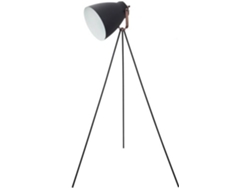 Lámpara de Pie FABRILAMP Getting (Negro - E27 - Máx. 60W - Metal)