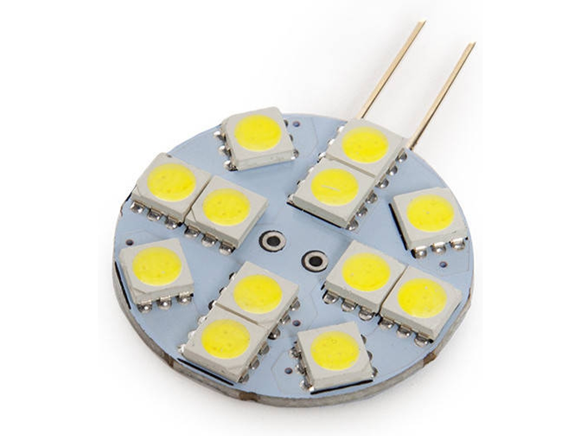 Bombilla LED G4 2,4W  180Lm 4200ºK 40.000H [KD-G4-12-2,4W-5050SMD-W] GREENICE