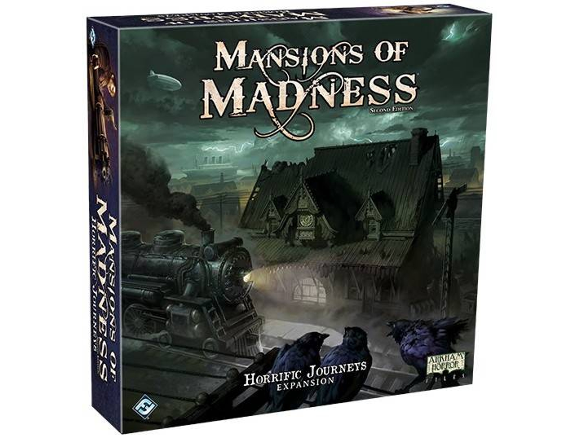 Juego de Mesa FANTASY FLIGHT Mansions of Madness: Second Edition - Horrific Journeys (Inglés - Edad Mínima: 14)