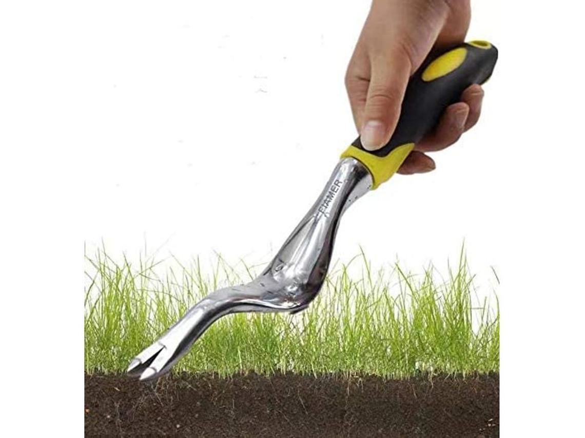Kit De Herramientas De Jardinería Para Eliminar Malas Hierbas Con Diseño De Flores Amarillas, 11,8 X 0,8 Pulgadas.