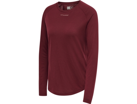 Camiseta para Mujer HUMMEL (XS - Rojo)