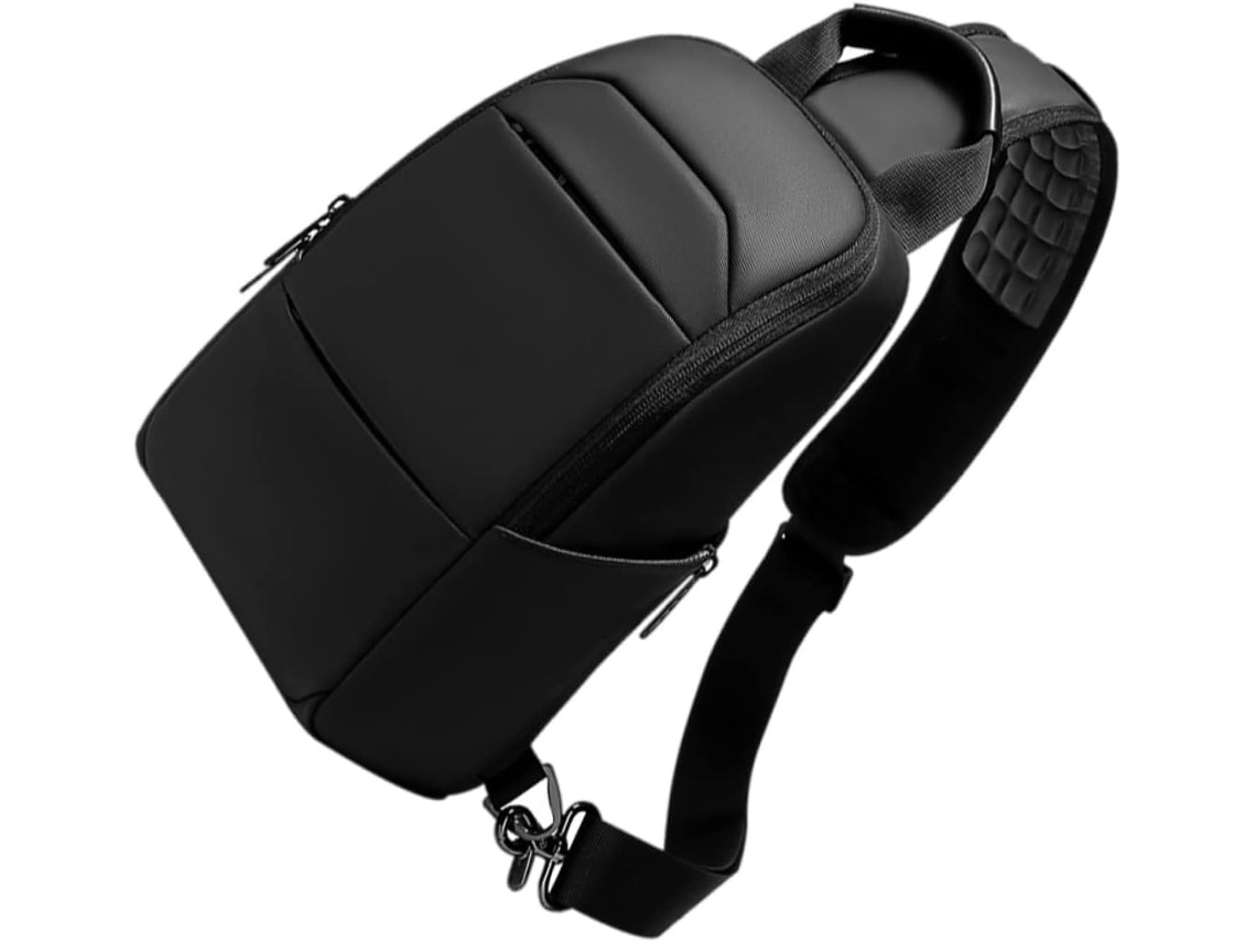 Bolso De Hombro Para Hombre Resistente Al Desgaste E Impermeable, Práctico Bolso De Almacenamiento Para
