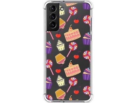 Carcasa Samsung Galaxy S21+ Plus 5G TUMUNDOSMARTPHONE Dulces 01 Multicolor