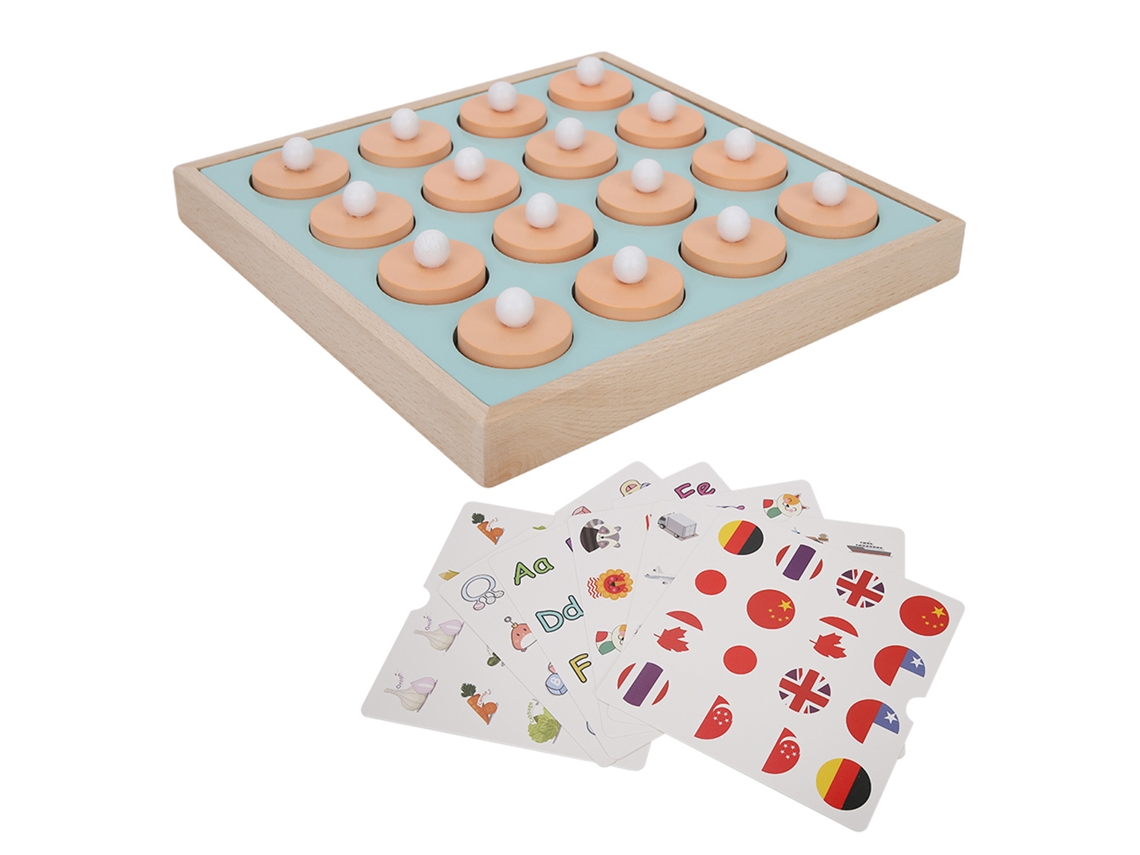 Juego De Memoria Y Asociación Montessori Para Niños - Juguete Educativo Para Niños De 3 Años En Adelante