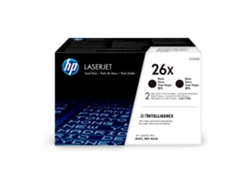Paquete de 2 cartuchos de tóner negro Originales HP LaserJet 26X