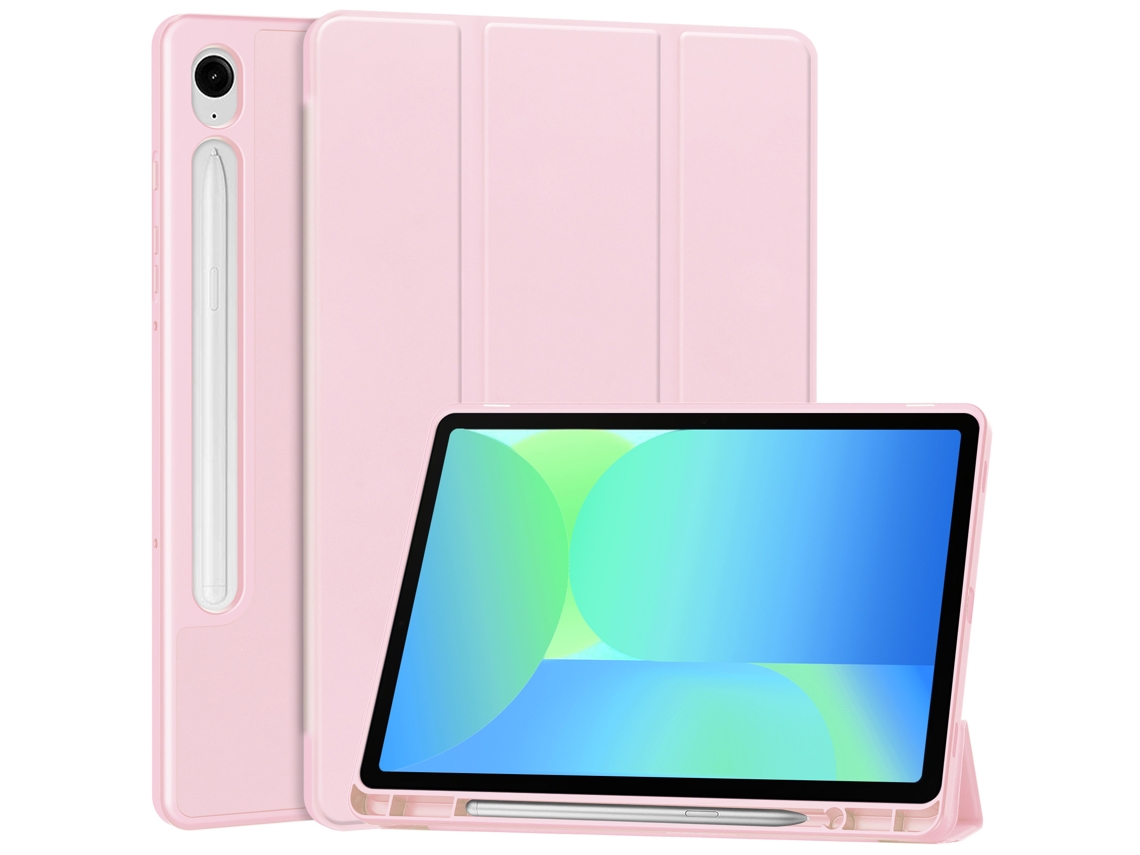 Funda rosa para Samsung Galaxy Tab S10 Fe SM-X520/SM-X526B