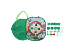 Diana Plegable De Doble Cara Para Niños, Para Juegos De Interior/exterior, Con Bolsa Y Cuerdas 2381c 5