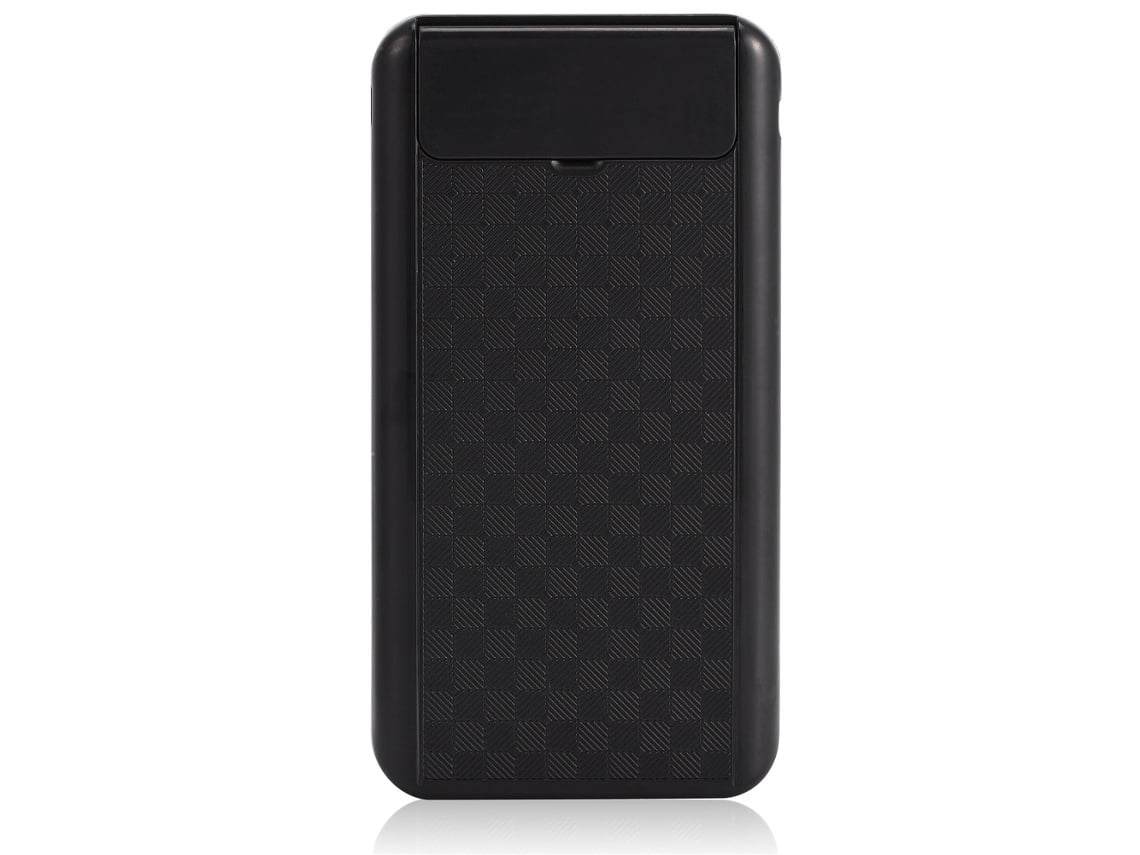 Batería Portátil (lámpara De Escritorio Con Pantalla Digital) Nuevo Kit De Batería Portátil De 10000 Mah Con Lámpara De Escritorio Y Pantalla Digital (negro + Negro)