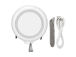 Collar Purificador De Aire Portátil Portátil Silencioso Con Iones Negativos Para Coche Hogar Viaje Blanco