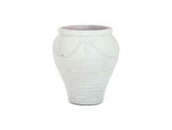 Anfora Terracota 23 Kg, Boca 35cm. Diam. 48x48x57cm