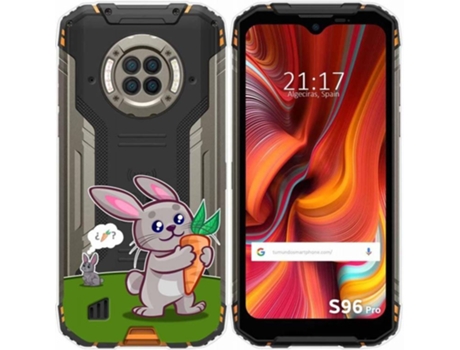 Carcasa Doogee S96 Pro TUMUNDOSMARTPHONE Conejo Multicolor