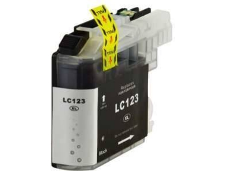 Cartucho para Brother LC123 Negro (LC121BK/LC123BK)