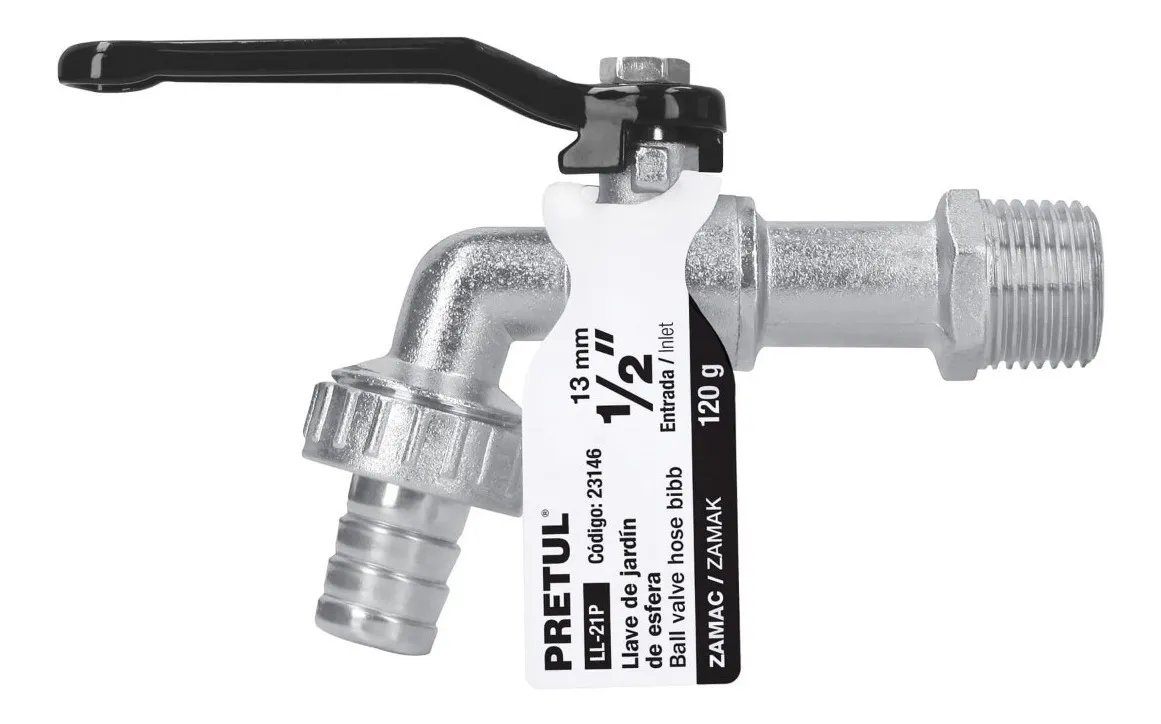 Pretul 23146 Llave De Bola Zinc 1/2vayotoy
