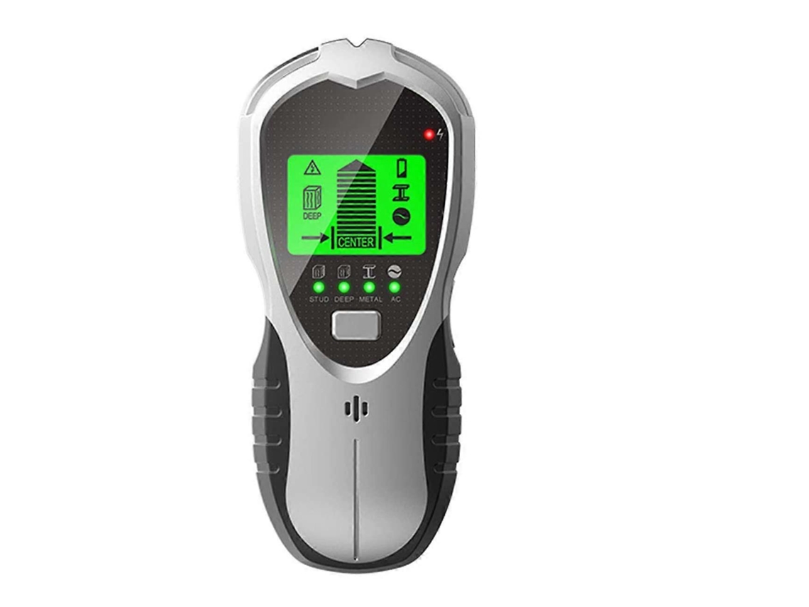 Detector De Metales De Pared 4 En 1 Con Pantalla Lcd Buscador De Clavos Para Cables Eléctricos Madera Y Alambre Ca