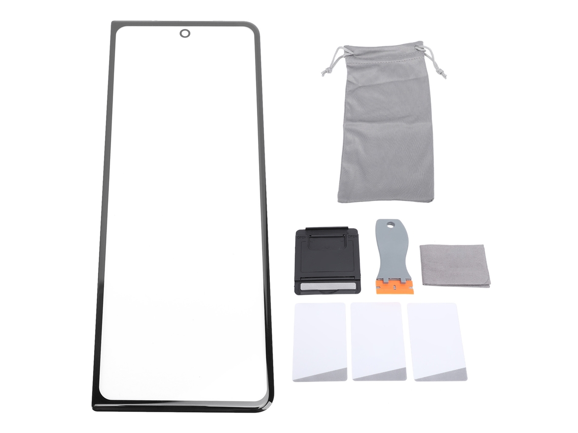 Kit De Reparo Substituição Tela Vidro Frontal Externo Para Galaxy Z Fold 3 5g F926 Com Ferramentas