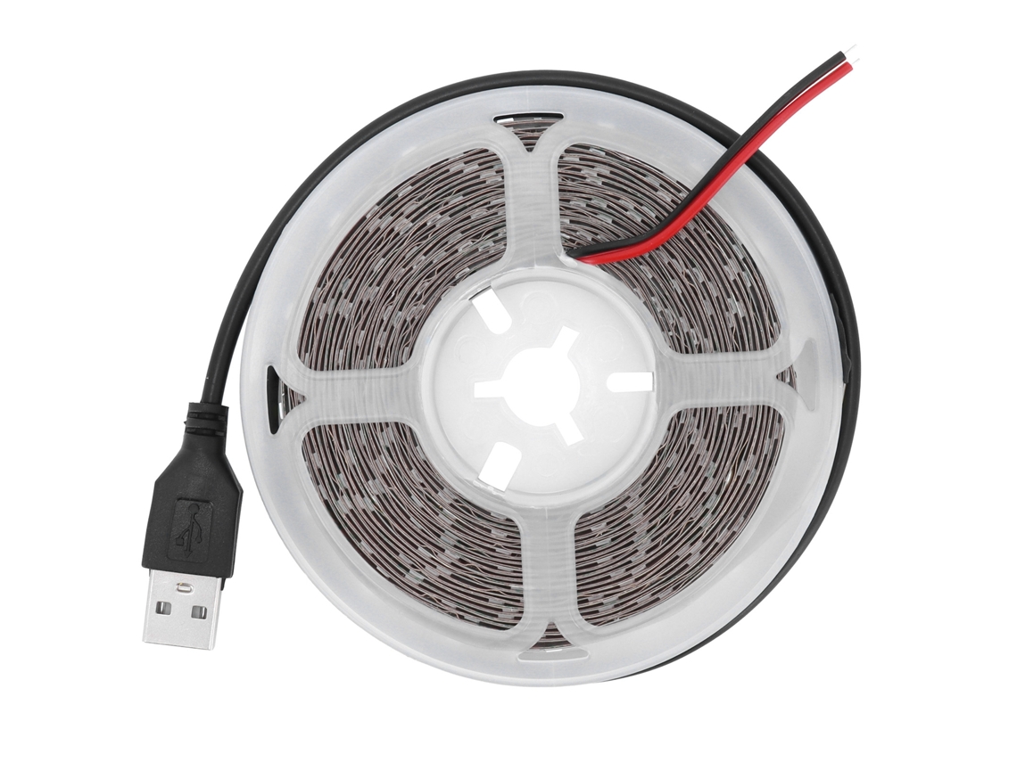 2026-tiras Led Flexibles Rgb De 5v Con Cable Usb Para Dormitorio, Bar, Ktv Y Decoración Exterior Luz Azul