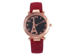 Reloj De Pulsera Analógico De Cuarzo Yolako Para Mujer, Estilo Casual Y Moderno, Con Esfera Redonda Rosa.