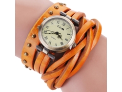 Reloj De Pulsera De Cuarzo Para Mujer Con Correa De Piel Sintética Gris, Estilo Clásico E Informal.