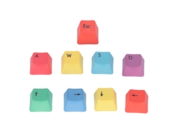 Teclas de teclado para armar tú mismo con mano de obra fina, acabado mate, diseño ergonómico y resistencia al desgaste.
