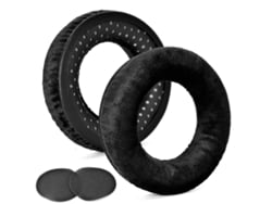 Almohadillas para auriculares Beyerdynamic DT990 Pro, espuma suave, color negro.