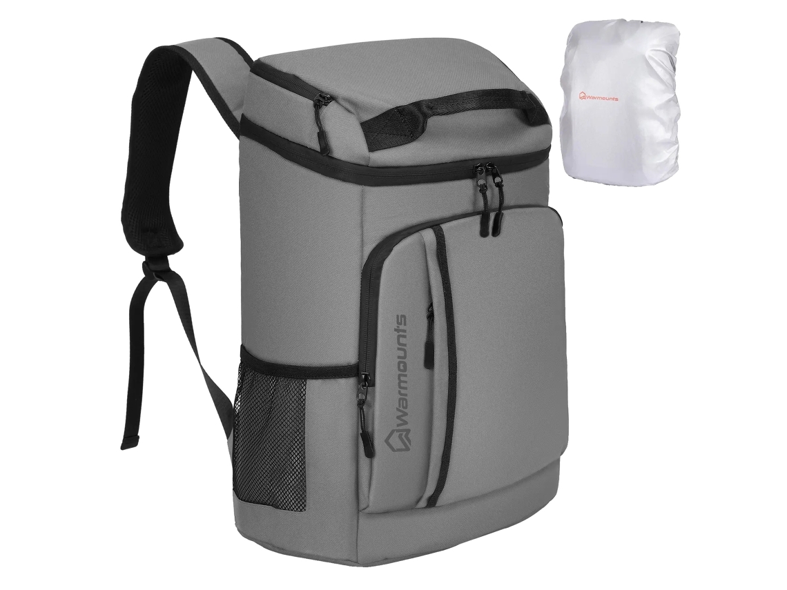 Mochila térmica, diseño a prueba de fugas, enfriamiento prolongado, gris OEM