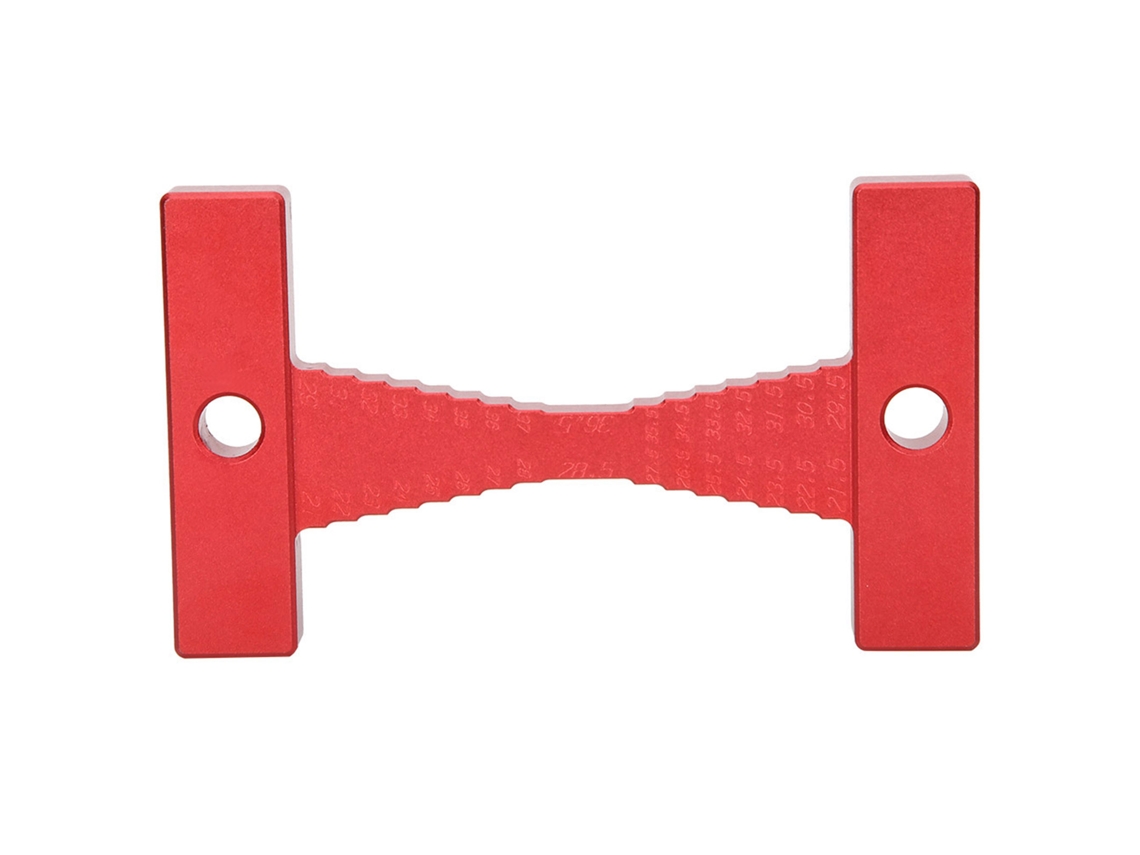 Regla De Medición De Altura De Aleación De Aluminio De Alta Precisión Para Sierra Circular Y Banco De Fresado De Madera 21/36,5 Mm