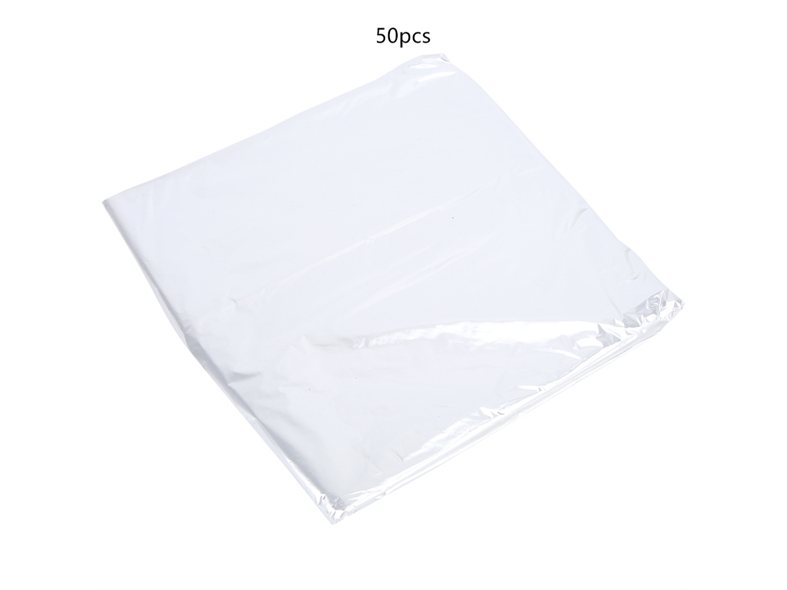 50 Bolsas Desechables De Protección Contra El Polvo Para Ropa De Tintorería (60*90 Cm)