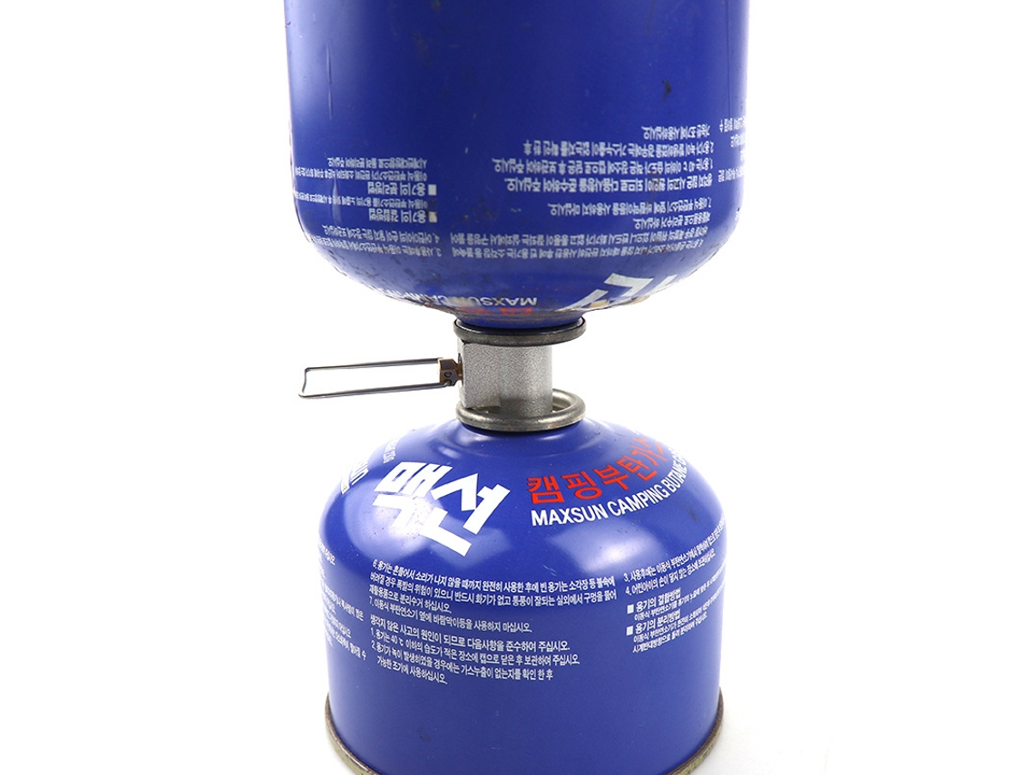 Adaptador De Recarga De Cartuchos Y Convertidor De Gas Para Hornillo De Camping De Tanque Plano