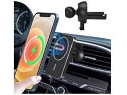 Cargador Sem Carro Séries para iPhone 12 YIZHOOD Negro