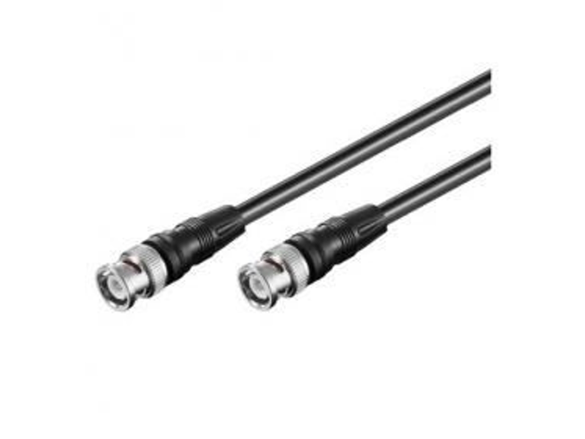 Cable BNC CD de 5 m, conector BNC macho de 75 ohmios, para monitorización de vídeo