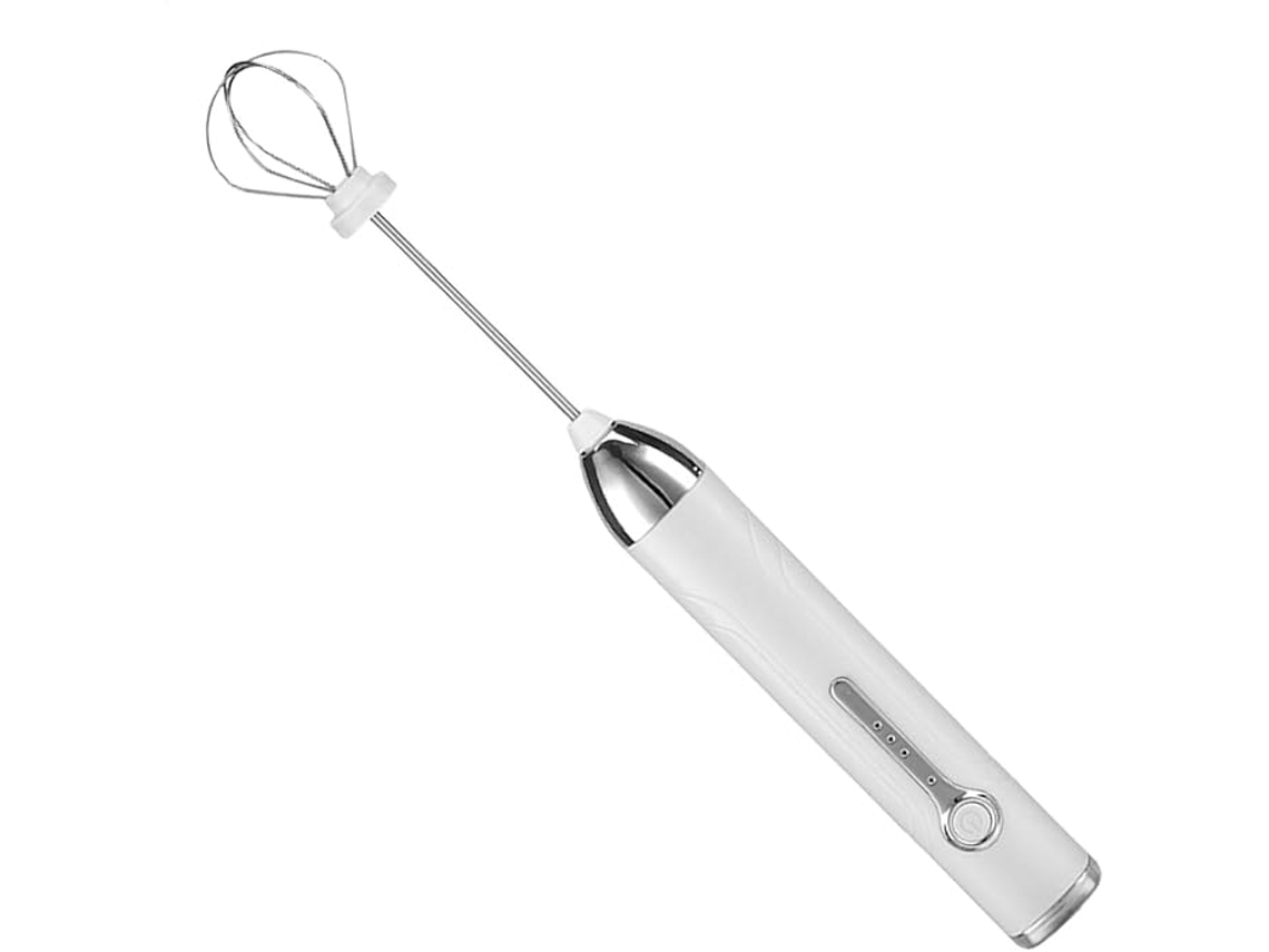 Mezcladora eléctrica de huevos, batidora manual de leche de 1200mAh, máquina de espuma ajustable con 3 velocidades
