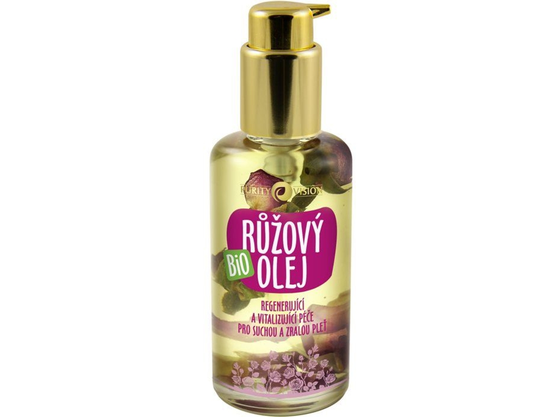 Aceite de rosa orgánico Vision 100 ml Pureza