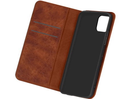 Carcasa Samsung Galaxy A22 5G AVIZAR Libro Marrón