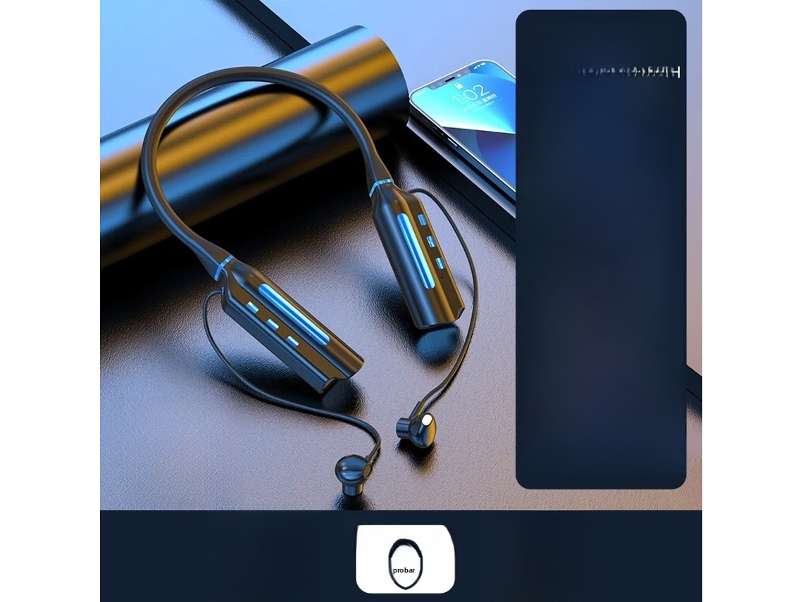 Auriculares Inalámbricos Bluetooth (semi-in-ear Azules), 10.000 Horas De Duración De Batería, Cancelación De Ruido.