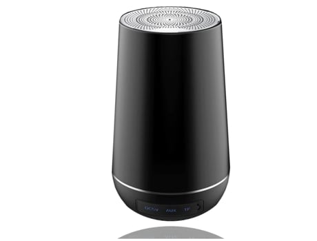 Altavoz Bluetooth altavoz inalámbrico portátil negro BISBISOUS