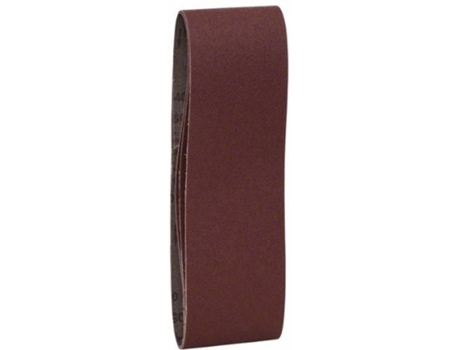 Conjunto de 3 Bandas de Lija BOSCH para Lijadora de Rolos - Qualidade Vermelho G= 100