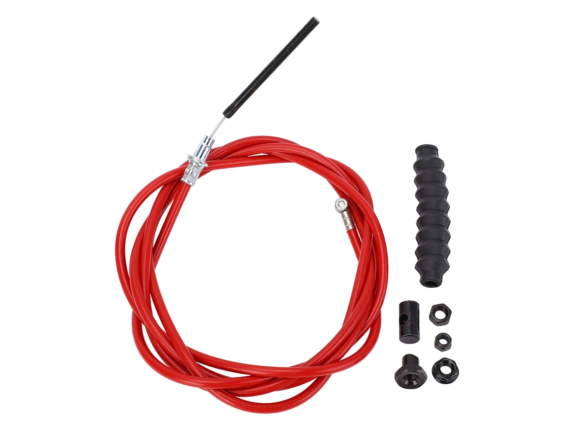 Cable De Freno Para Patinete Eléctrico Xiaomi Mi3 Mi3 Lite, Piezas De Repuesto De Acero Y Policarbonato, Rojo.