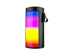Altavoces inalámbricos portátiles Bluetooth Luces LED RGB 4 modos de ritmo