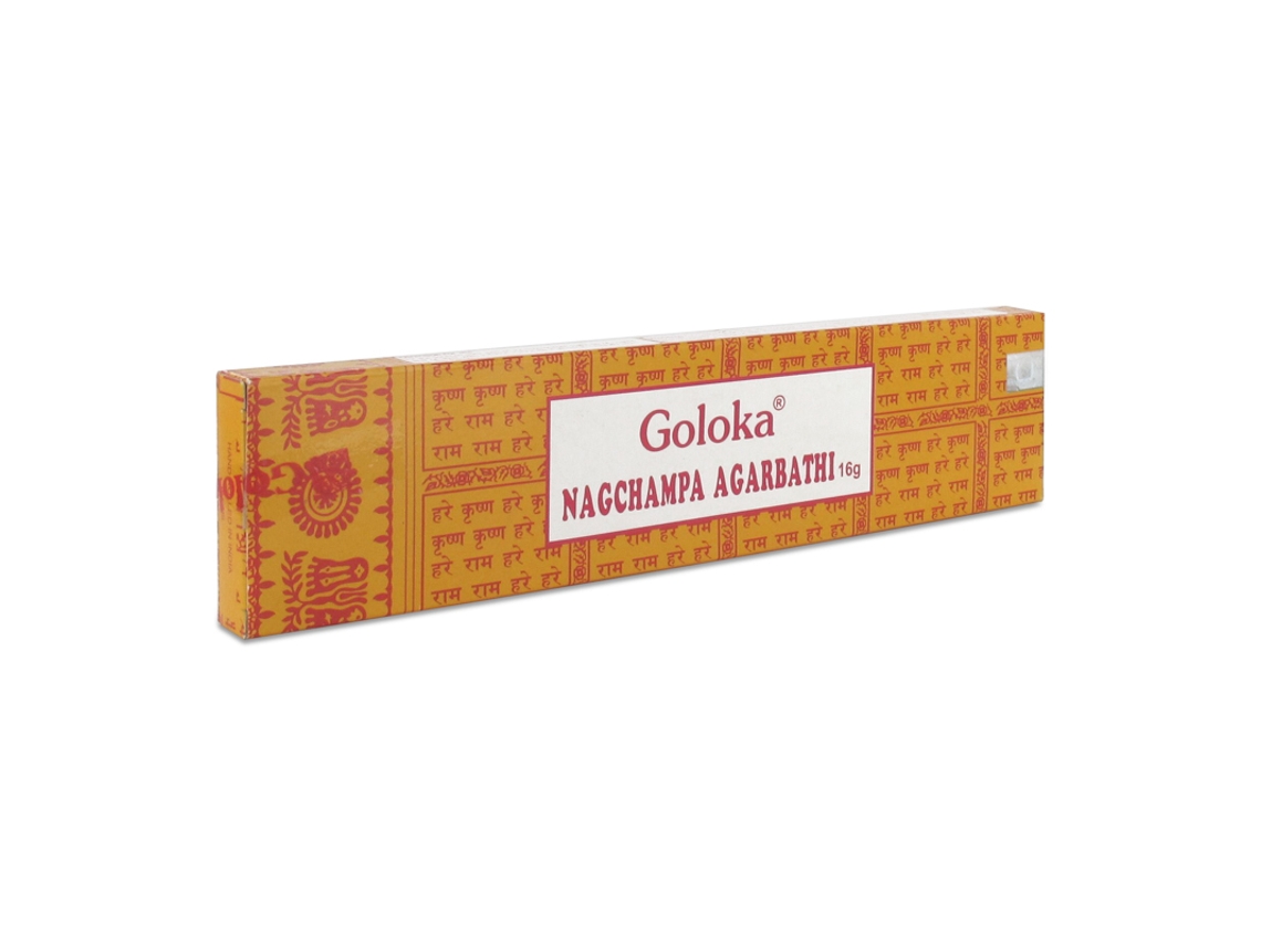 Incienso LABORATORIO S S Incienso Nag Champa Goloka (Amarillo) 16Grs. S&S (16 g)