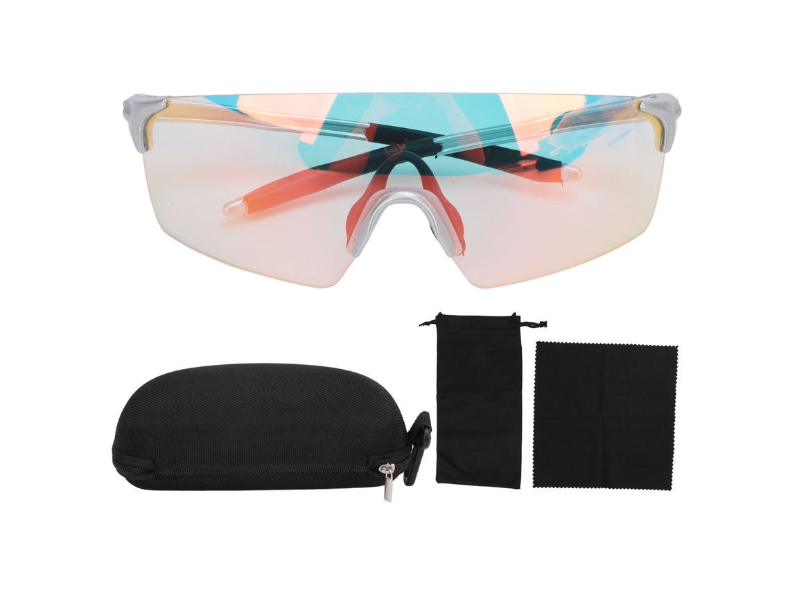 2026-gafas De Ciclismo Con Cambio De Color Uv Proof Resistentes Al Impacto Para Deportes Al Aire Libre Running Ciclismo Senderismo Marco Plata